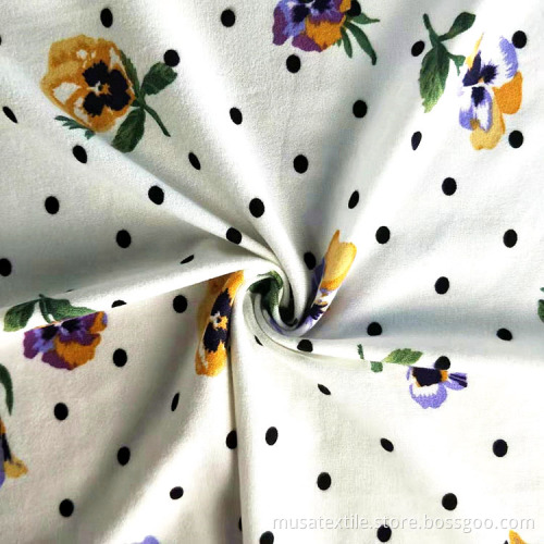 Wholesale Custom Print DBP Double Brushed Polyester Fabric